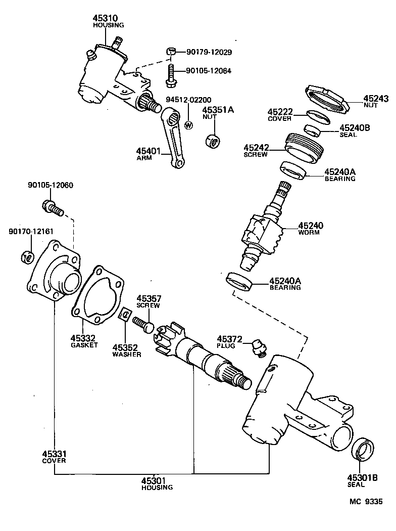 44105-26010 HOUSING SUB-ASSY, VALVE product image