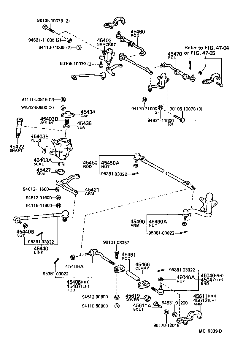 44105-26010 HOUSING SUB-ASSY, VALVE product image