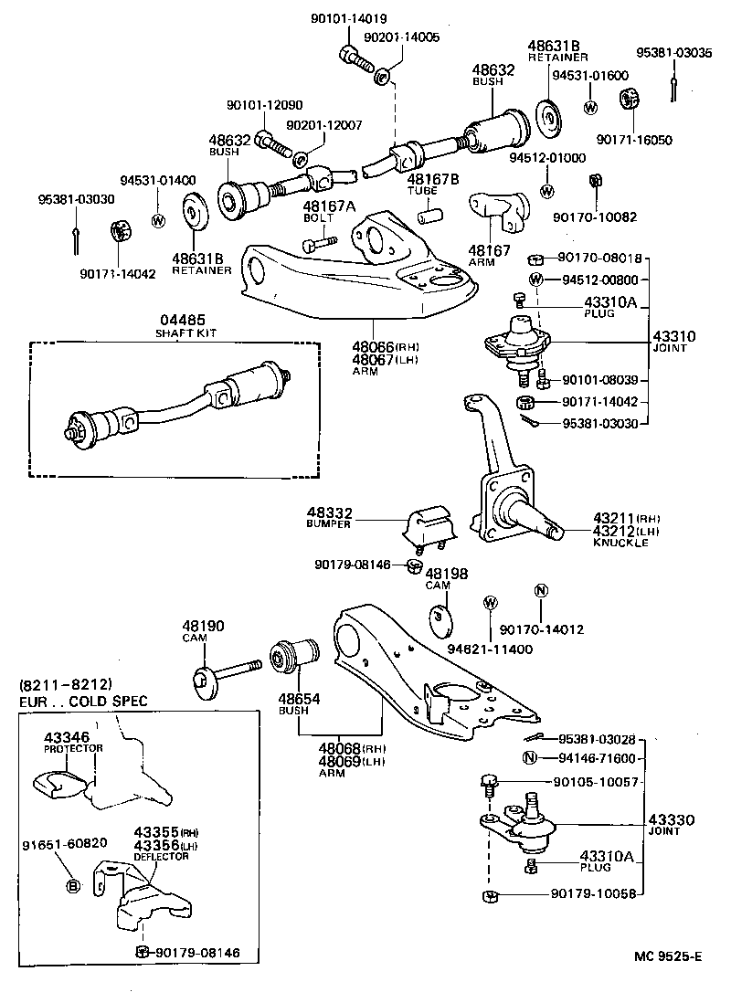 48331-27030 BUMPER, FRONT SPRING, NO.2 product image