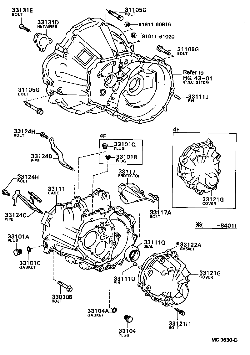 31129-32010 PLATE, BOLT LOCK(MTM) product image