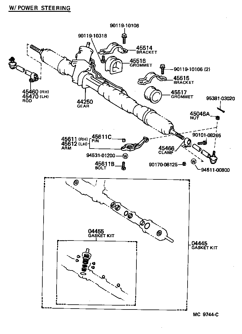 44104-22011 PLUG, ADJUSTER product image