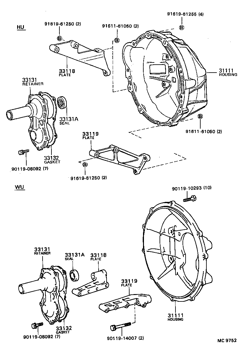 33119-20061 PLATE, STIFFENER, LH(MTM) product image