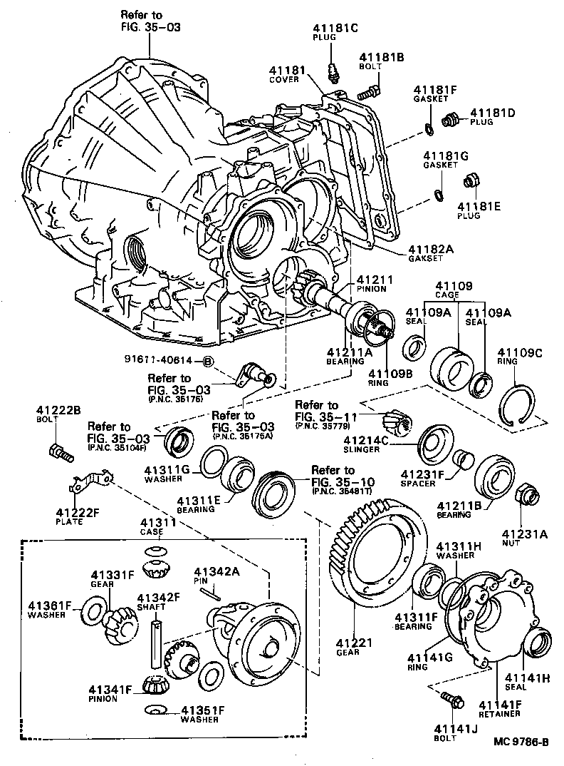31115-12010 CASE SUB-ASSY, TRANSAXLE(MTM) product image