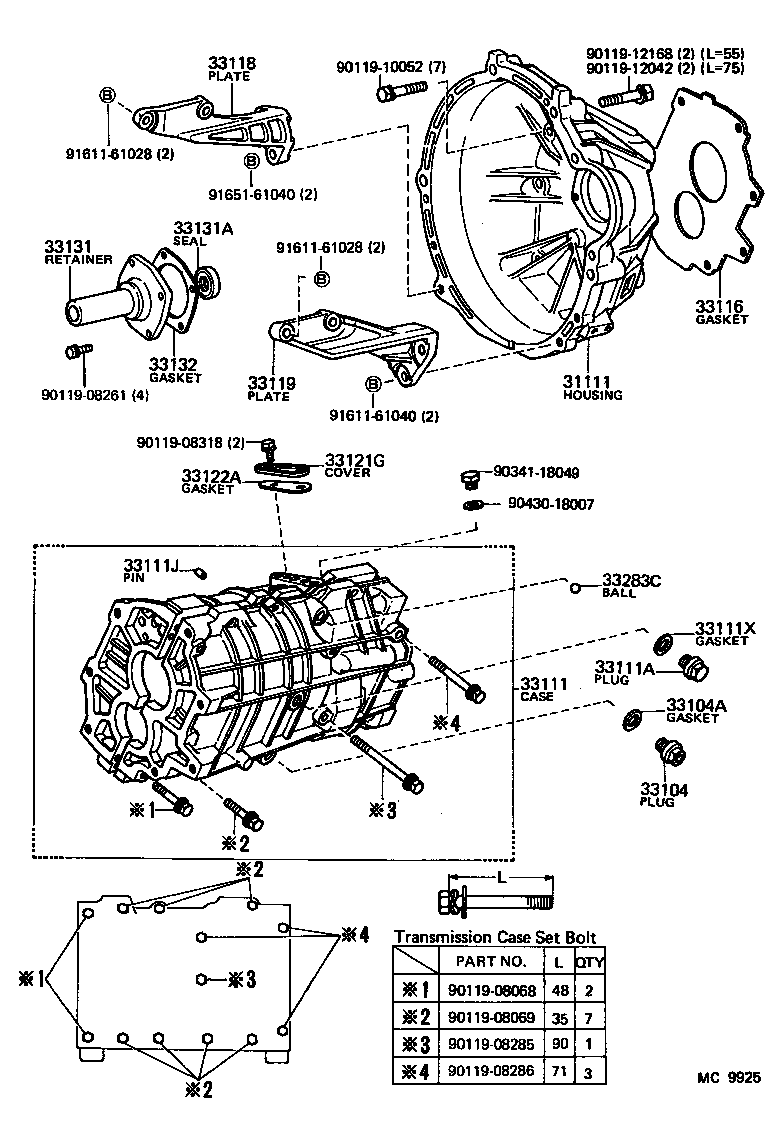 31111-20171 HOUSING, CLUTCH product image