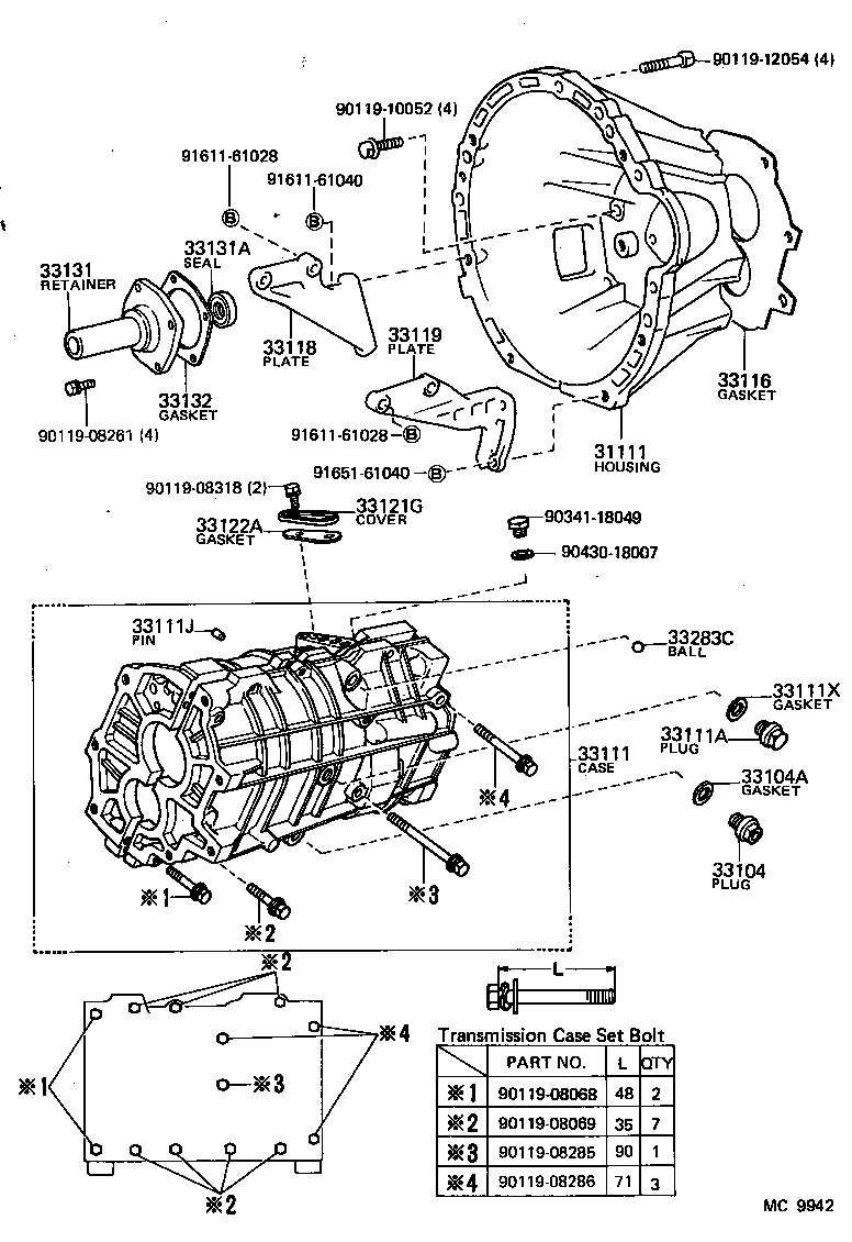 33119-12080 PLATE, STIFFENER, LH(MTM) product image