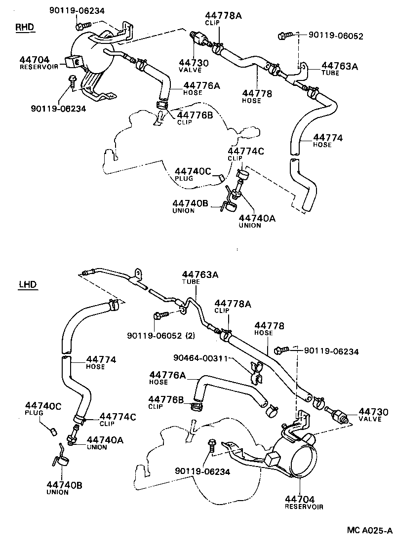 44610-32050 BOOSTER ASSY, BRAKE product image