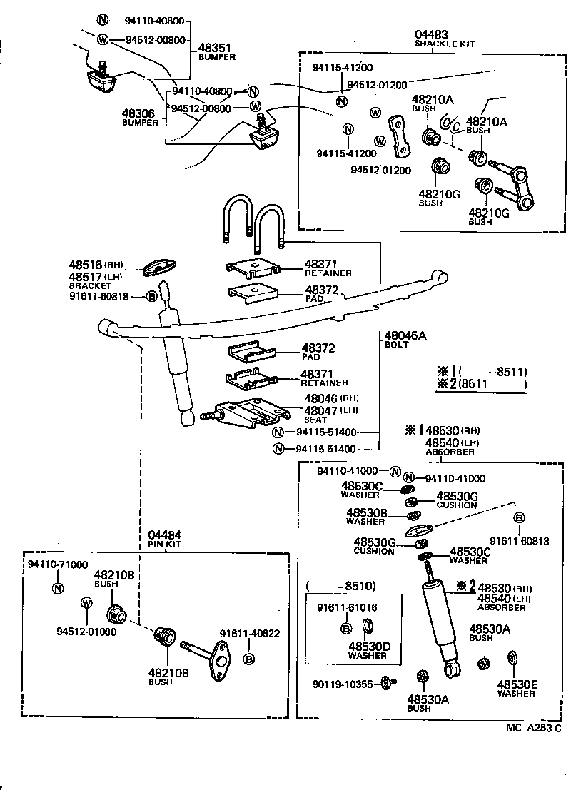 48231-30410 SPRING, COIL, REAR product image