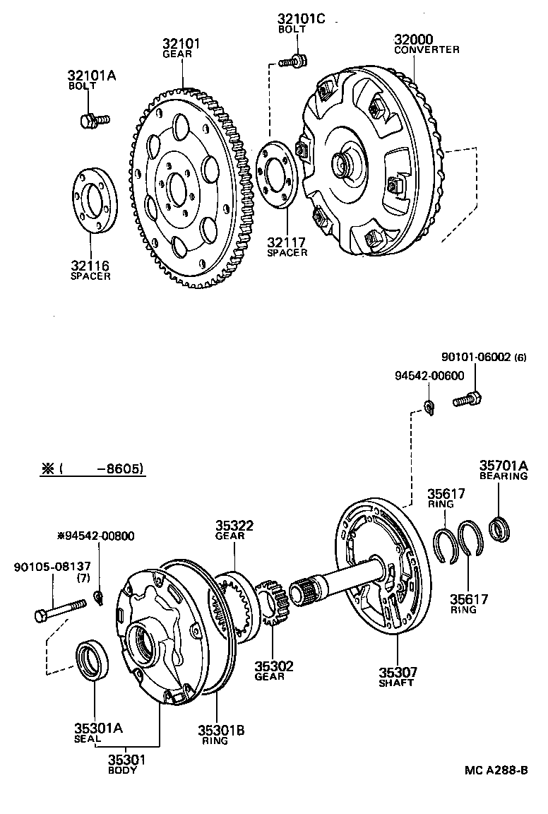 32000-14100 CONVERTER ASSY, TORQUE product image
