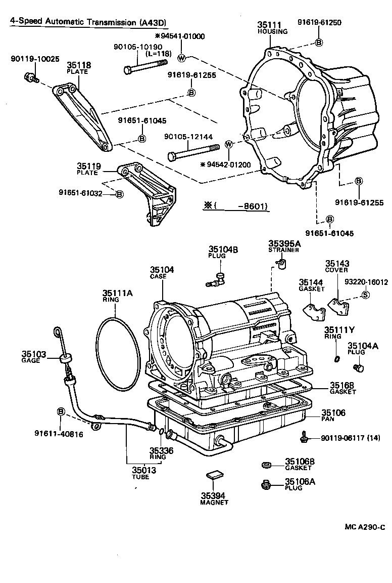 35106-35010 PAN SUB-ASSY, AUTOMATIC TRANSMISSION OIL product image