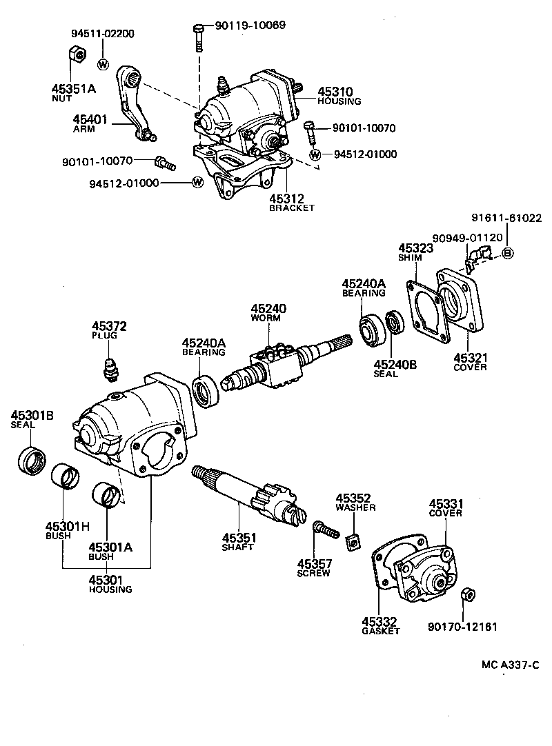 45466-55020 CLAMP, TIE ROD END product image