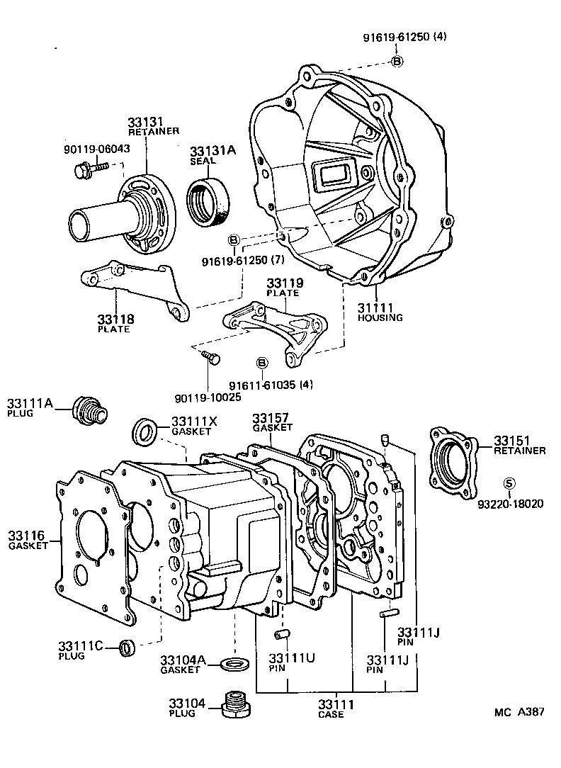 33118-35040 PLATE, STIFFENER, RH(MTM) product image