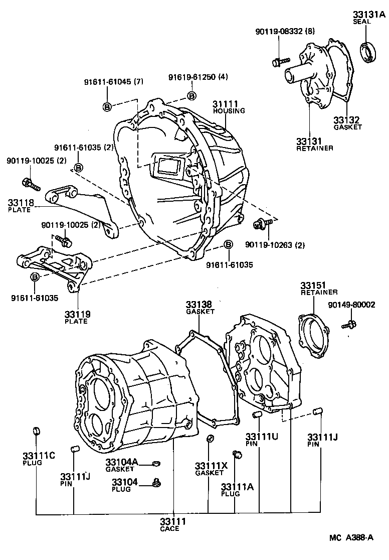 33118-35040 PLATE, STIFFENER, RH(MTM) product image