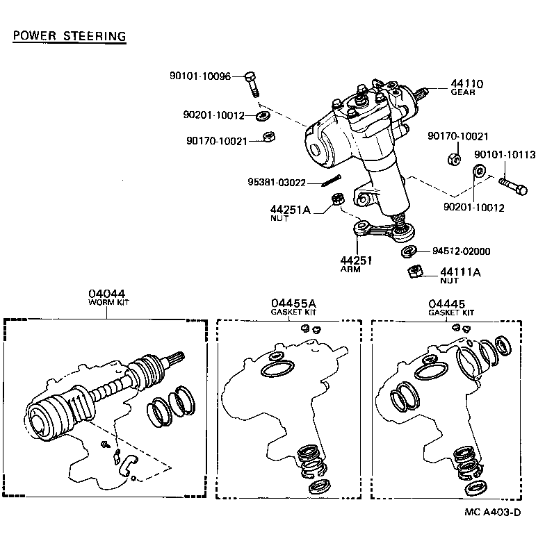 45466-55020 CLAMP, TIE ROD END product image