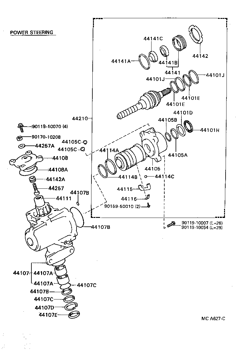 45466-55020 CLAMP, TIE ROD END product image