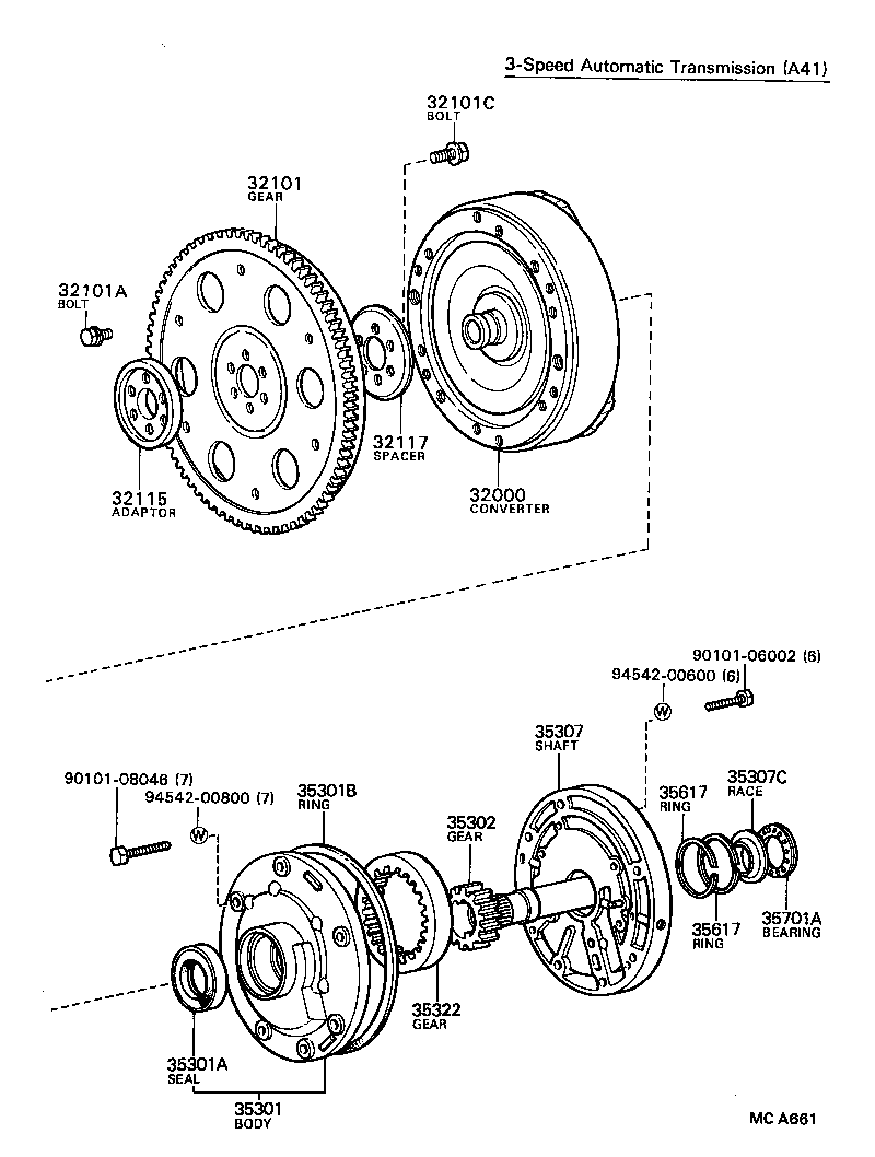 32000-14020 CONVERTER ASSY, TORQUE product image