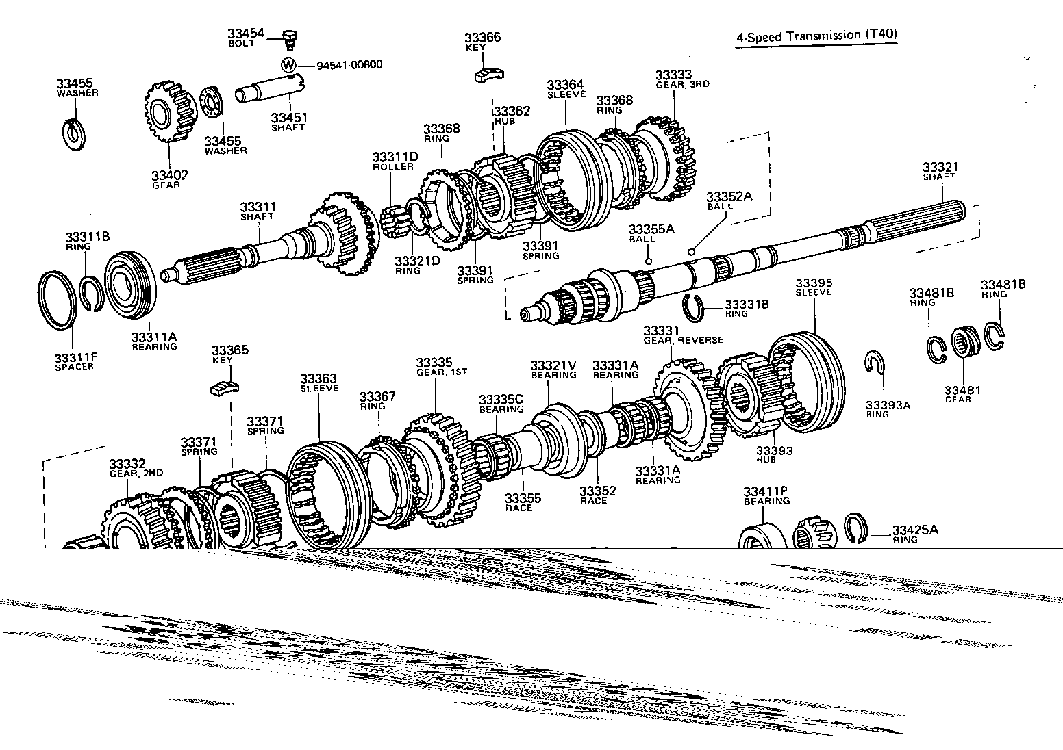 33481-14031 GEAR, SPEEDOMETER DRIVE (MTM) product image