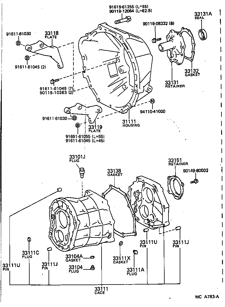 33138-28010 GASKET, INTERMEDIATE PLATE product image