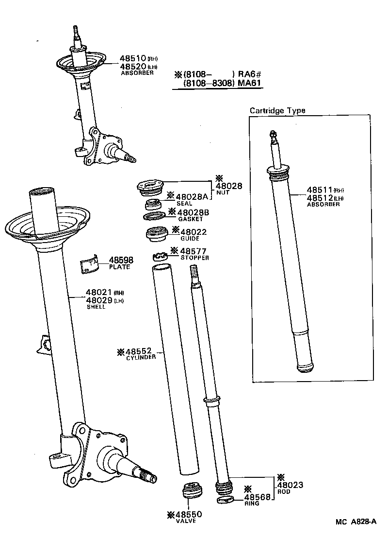 48131-1B540 SPRING, FRONT COIL, RH product image