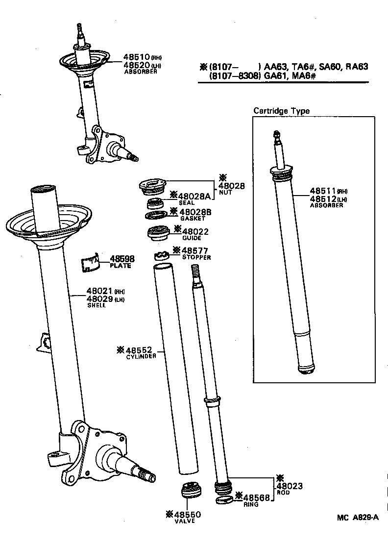 48131-1B530 SPRING, FRONT COIL, RH product image