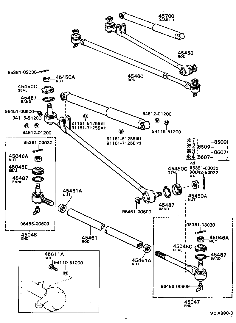 44110-87601 GEAR ASSY, POWER STEERING product image