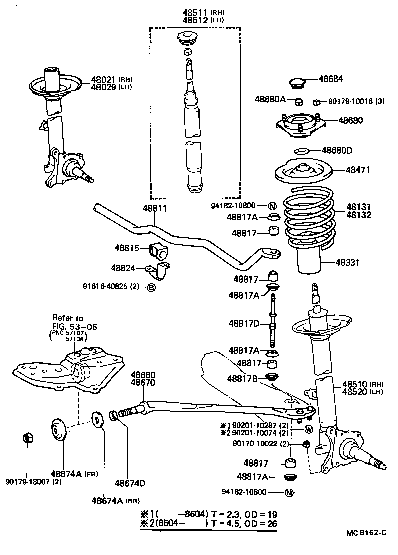 48131-2A240 SPRING, FRONT COIL, LH product image