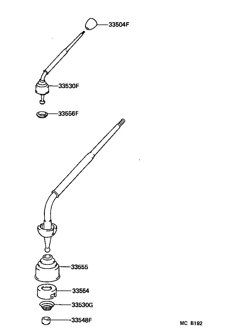 33502-60030 PLATE SUB-ASSY, SHIFT LEVER product image