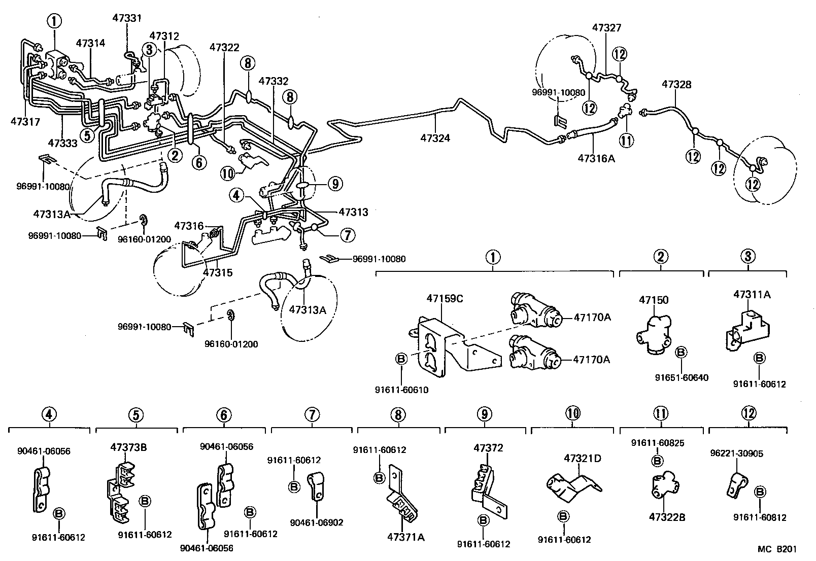 44510-29015 ACTUATOR ASSY, BRAKE product image