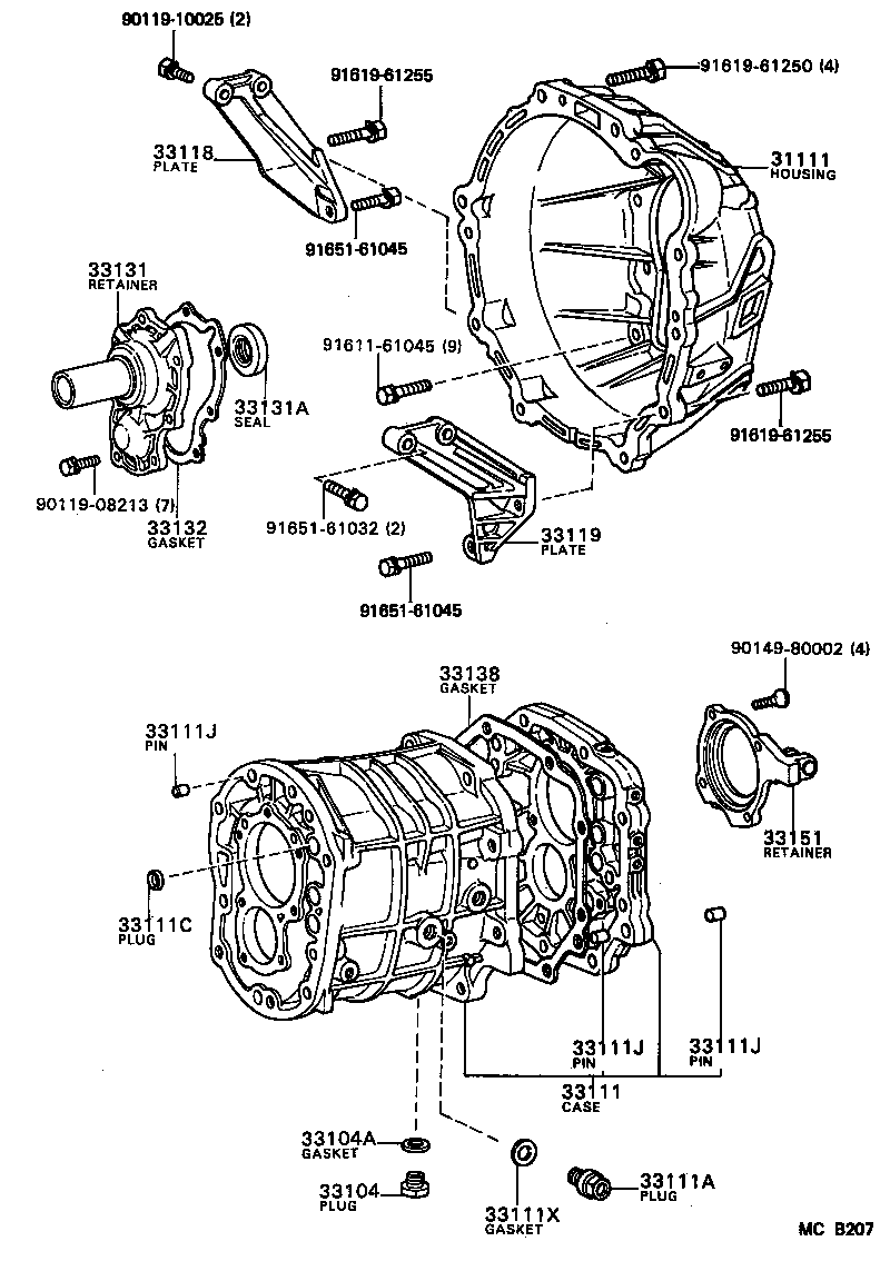 33118-35040 PLATE, STIFFENER, RH(MTM) product image