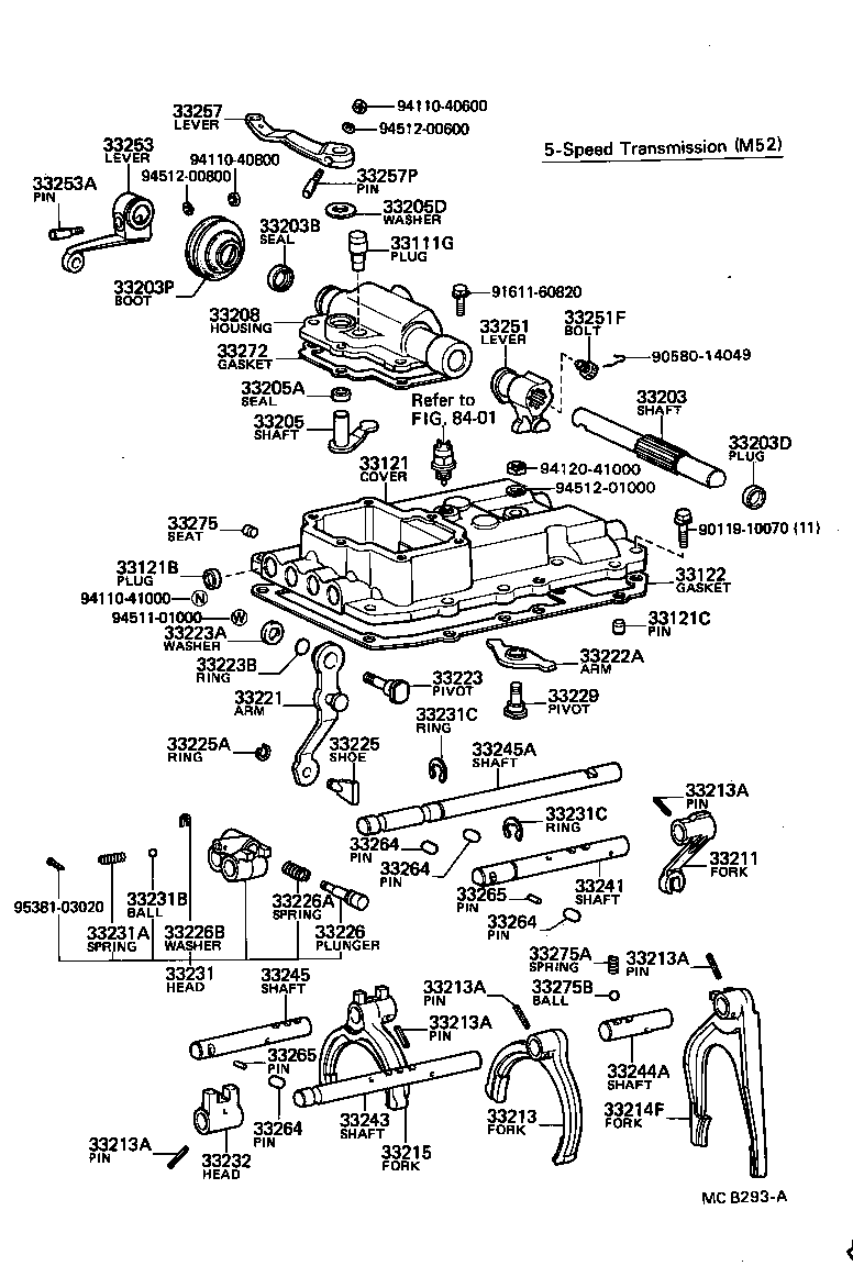 90311-13001 SEAL, OIL(FOR SHIFT LEVER NO.2 SHAFT) product image
