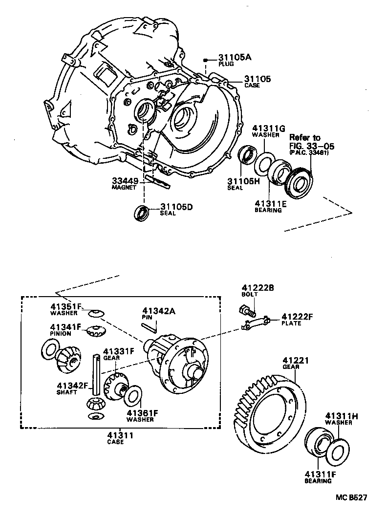 31115-12010 CASE SUB-ASSY, TRANSAXLE(MTM) product image