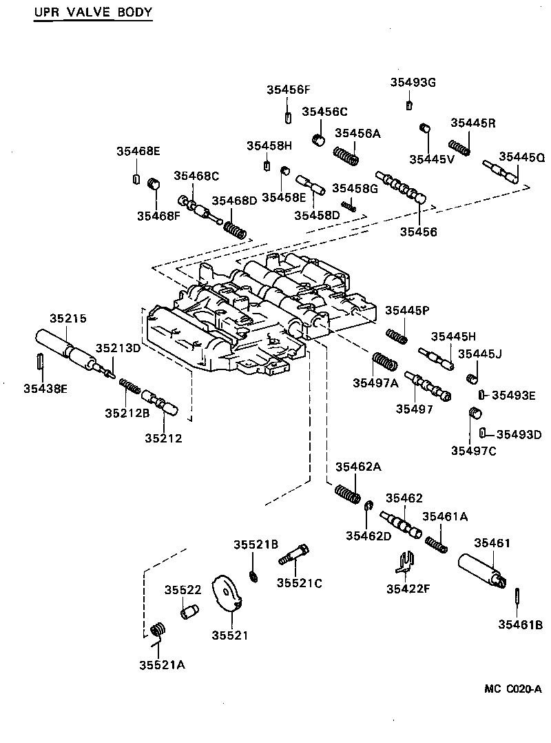 35303-35010 STRAINER ASSY, VALVE BODY OIL product image