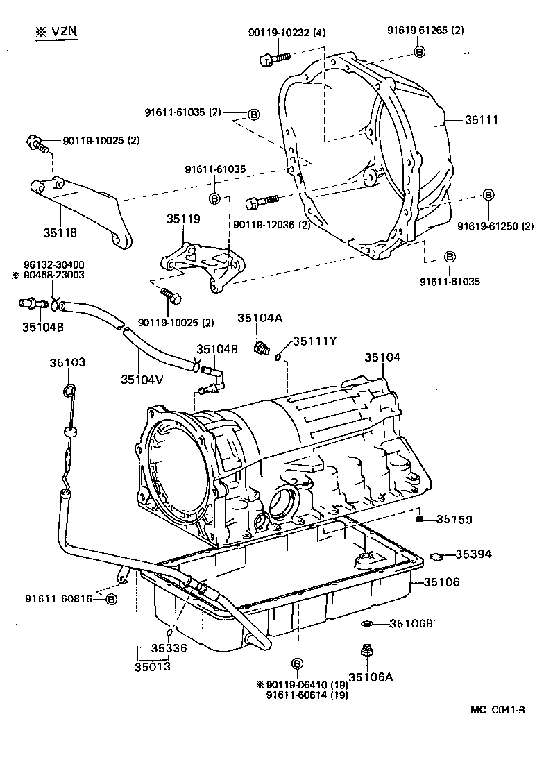 35103-35151 GAGE SUB-ASSY, TRANSMISSION OIL LEVEL product image