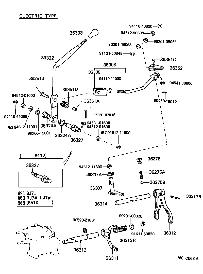 90240-10027 PIN (FOR HIGH & LOW SHIFT ROD) product image