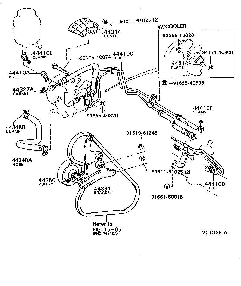 44314-12010 COVER, PULLEY product image