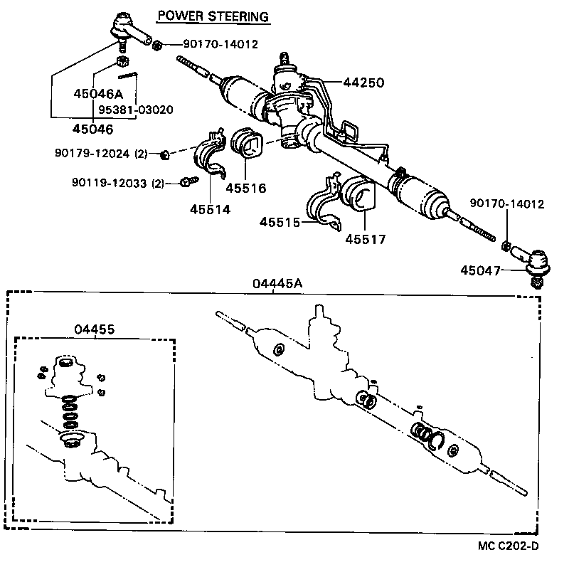 44211-20060 HOUSING, CONTROL VALVE product image