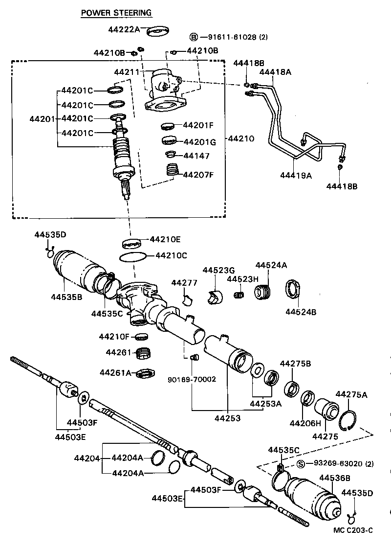 44211-20060 HOUSING, CONTROL VALVE product image