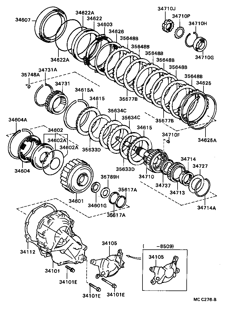 34710-20010 GEAR ASSY, OVERDRIVE PLANETARY product image