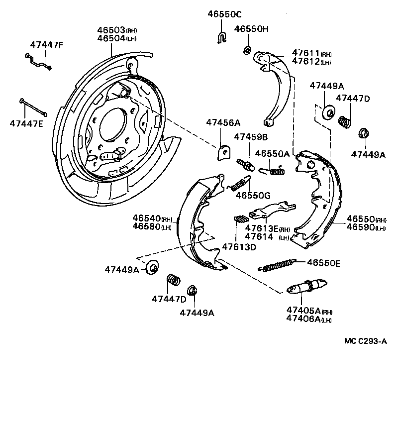 46451-32020 BRACKET, CABLE SUPPORT product image