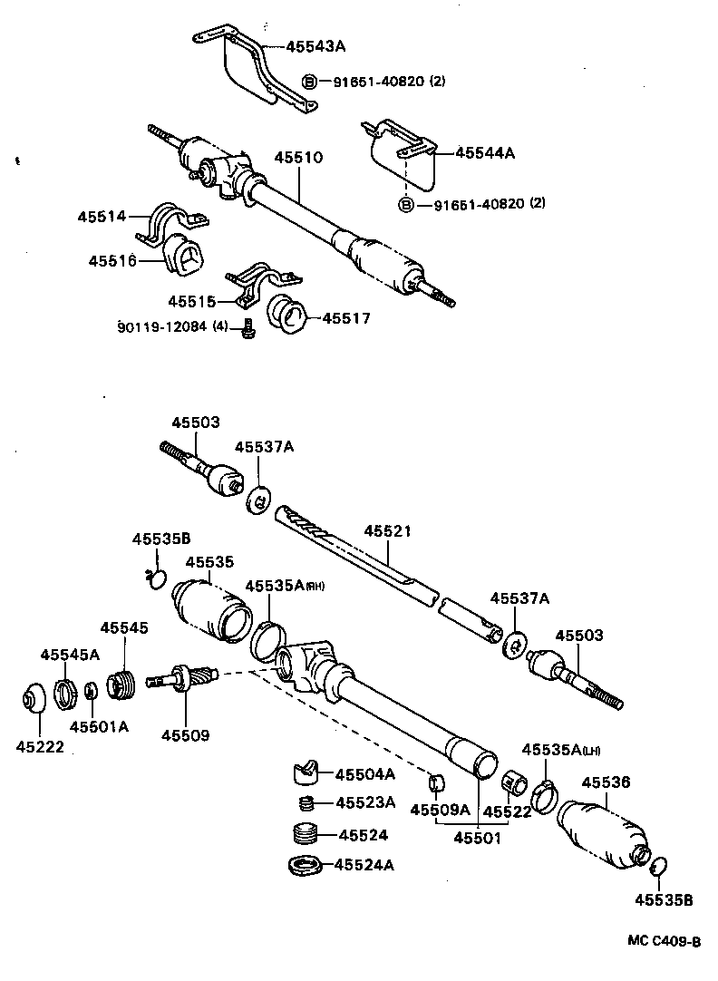 44111-28010 SHAFT, CROSS product image
