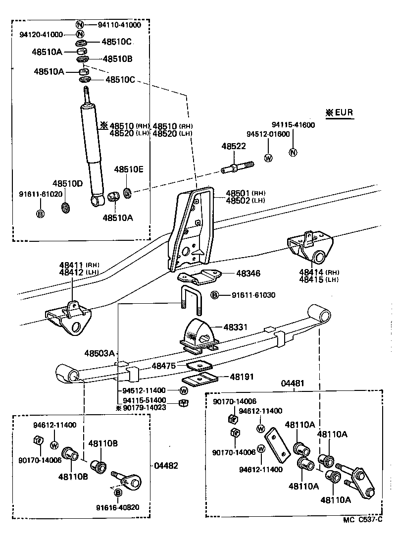 48102-25600 LEAF, FRONT SPRING, NO.2 product image