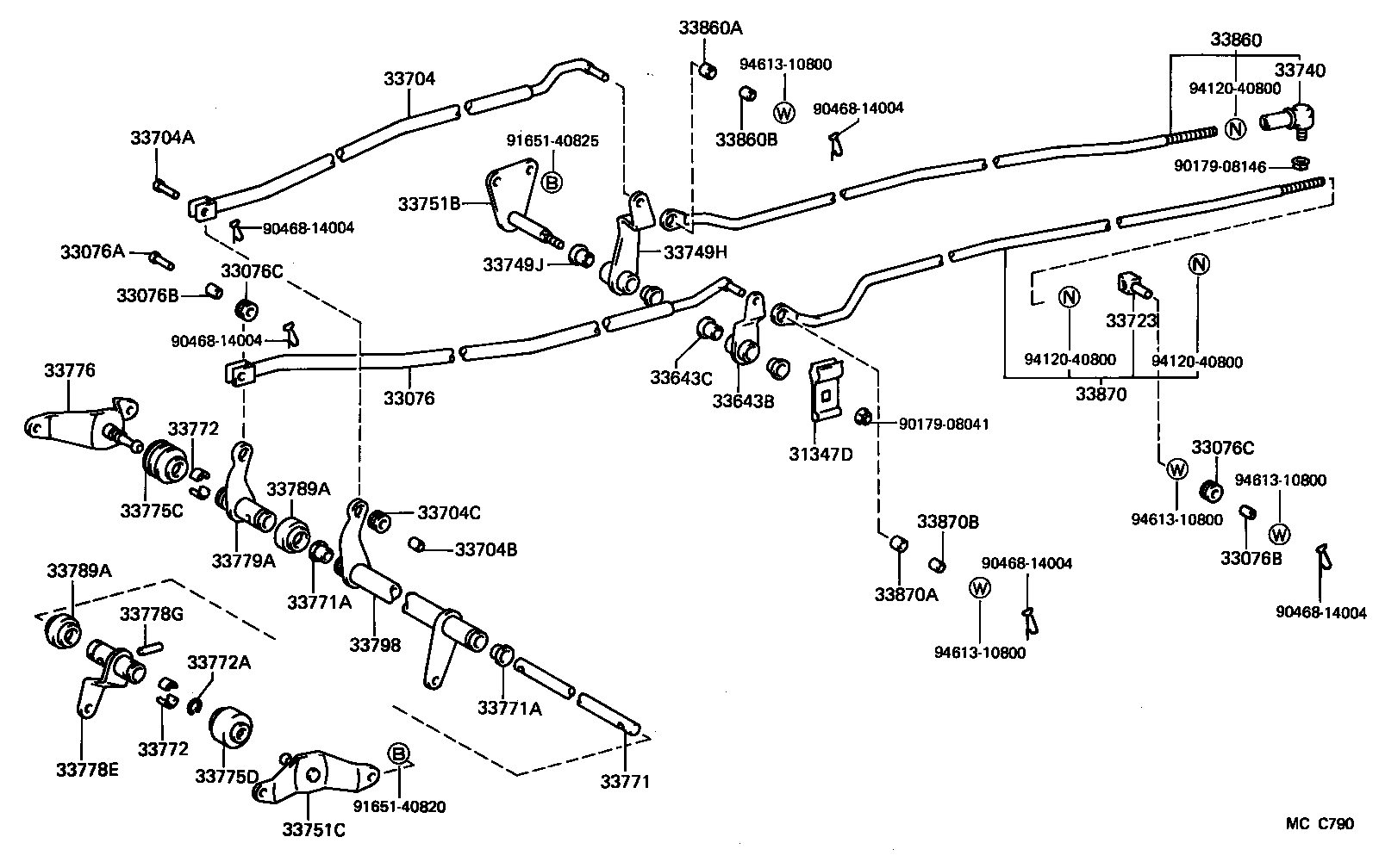 33775-28040 COVER, CROSS SHAFT DUST, NO.2 (FOR COLUMN SHIFT) product image