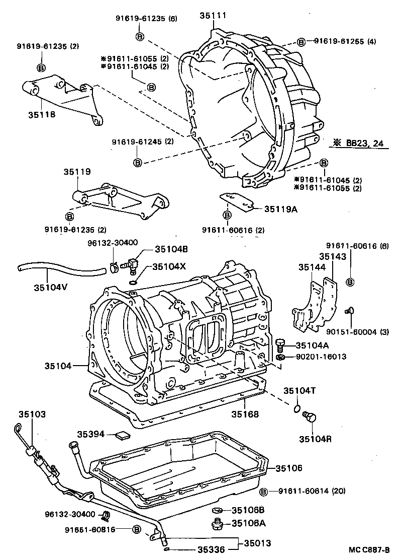 35106-36020 PAN SUB-ASSY, AUTOMATIC TRANSMISSION OIL product image