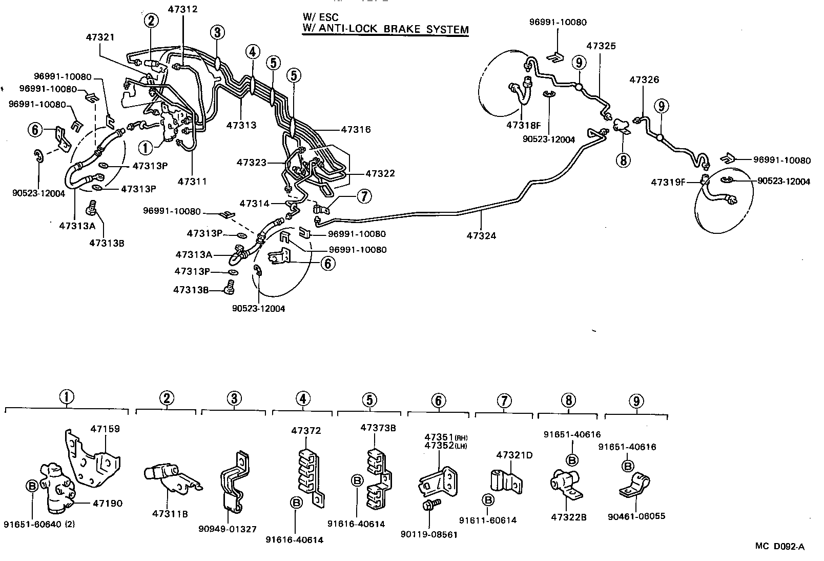 44510-14010 ACTUATOR ASSY, BRAKE product image