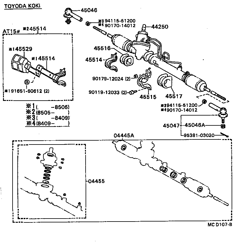 44210-20100 VALVE ASSY, POWER STEERING CONTROL product image