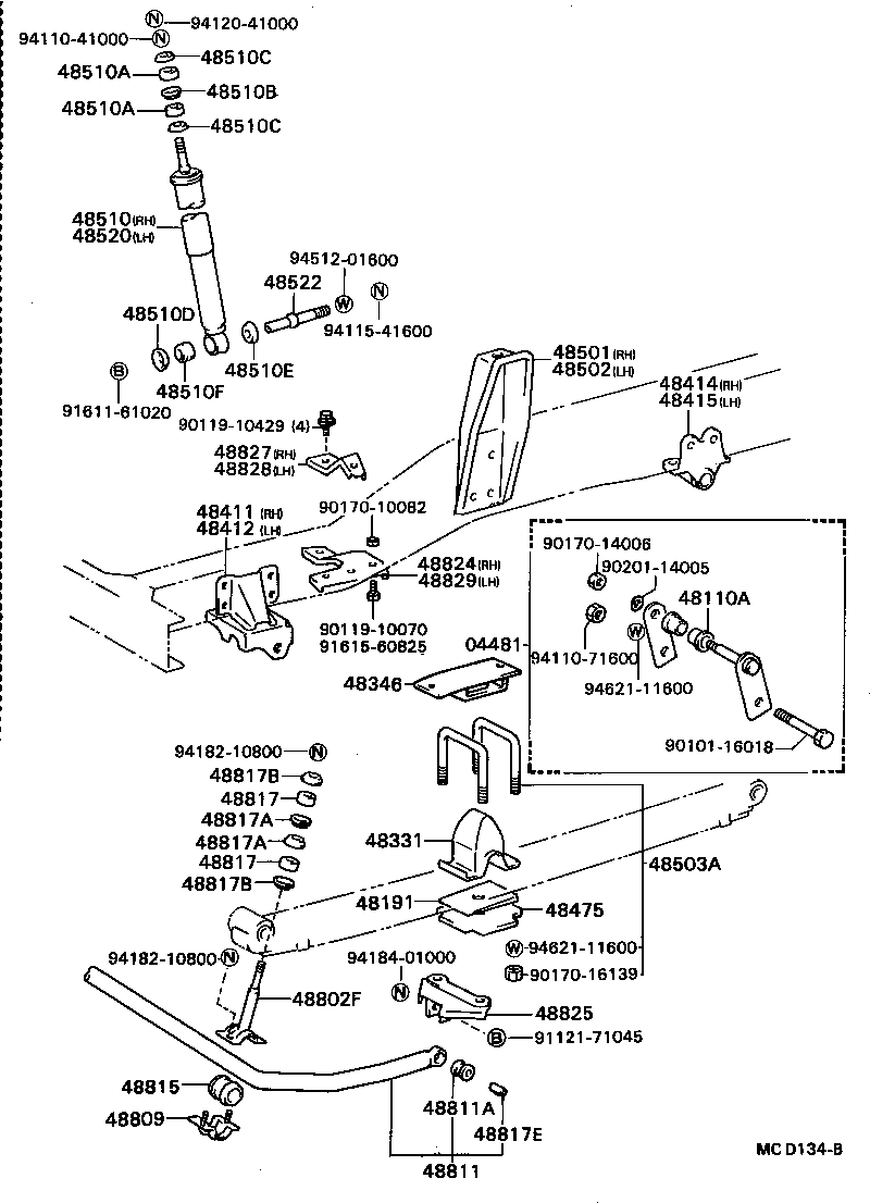 48102-3B121 LEAF, FRONT SPRING, NO.3 product image