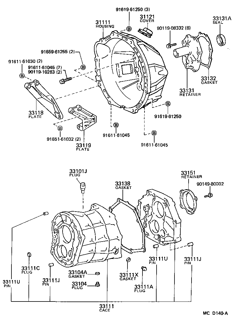 33119-36030 PLATE, STIFFENER, LH(MTM) product image