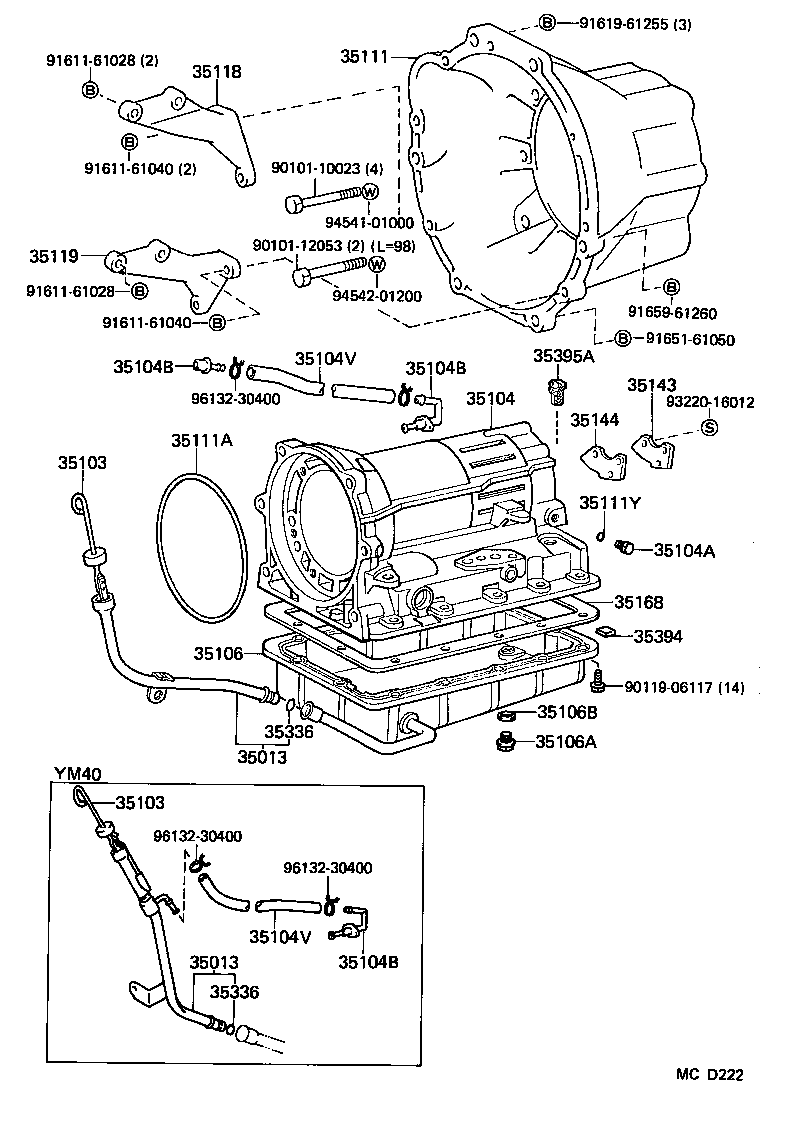 35111-20091 HOUSING, AUTOMATIC TRANSMISSION product image