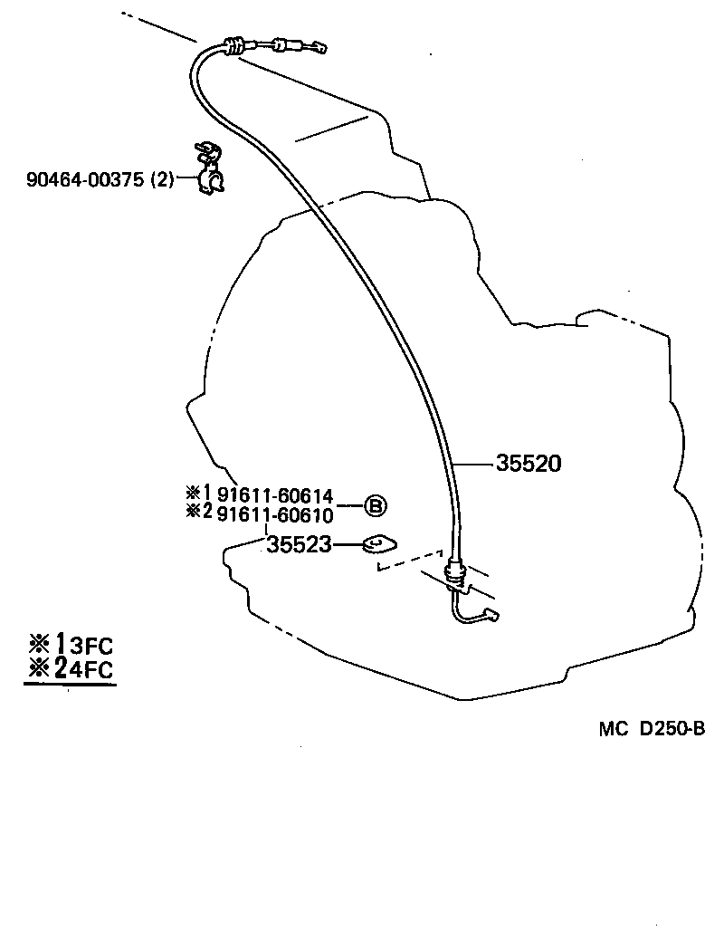 35520-16020 CABLE ASSY, THROTTLE product image