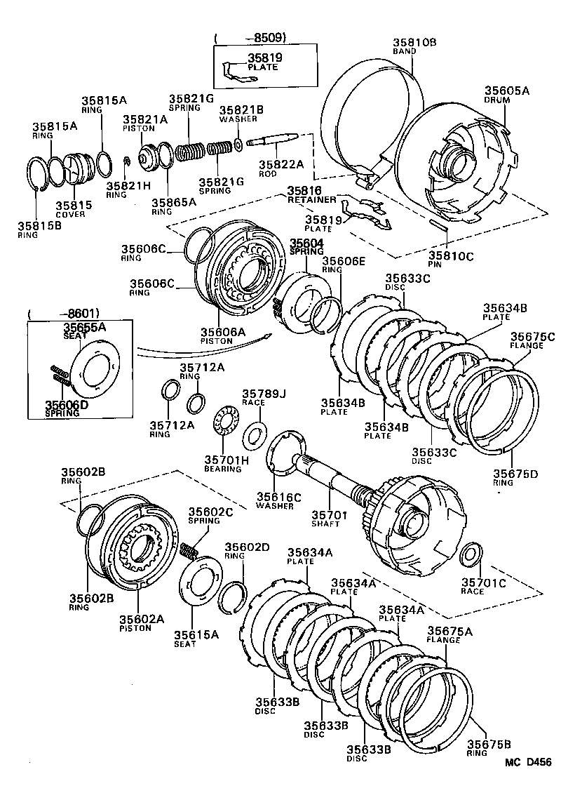 35789-32040 RACE, THRUST BEARING (FOR INPUT SHAFT REAR) product image
