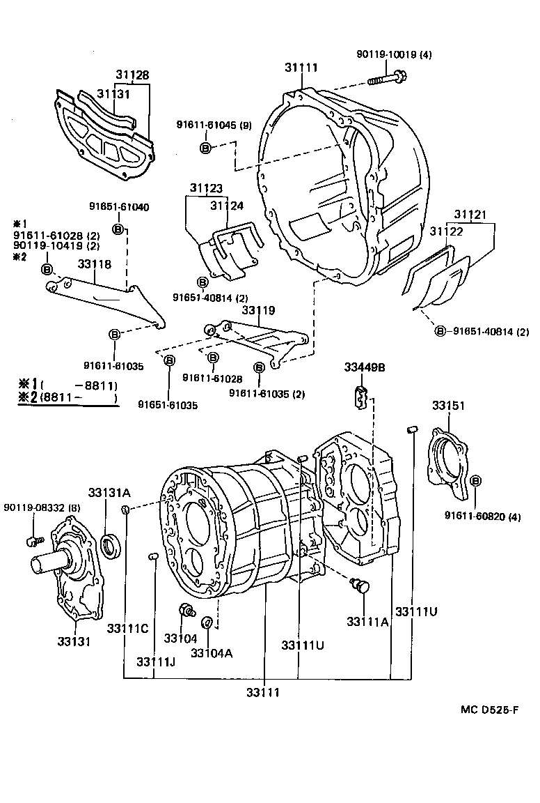 33101-22032 CASE, MANUAL TRANSMISSION product image